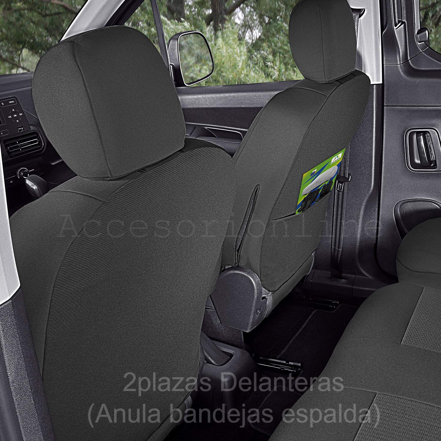 Fundas de Asiento para Proace City Desde 2019-100% A Medida 2-5plazas (2plazas)