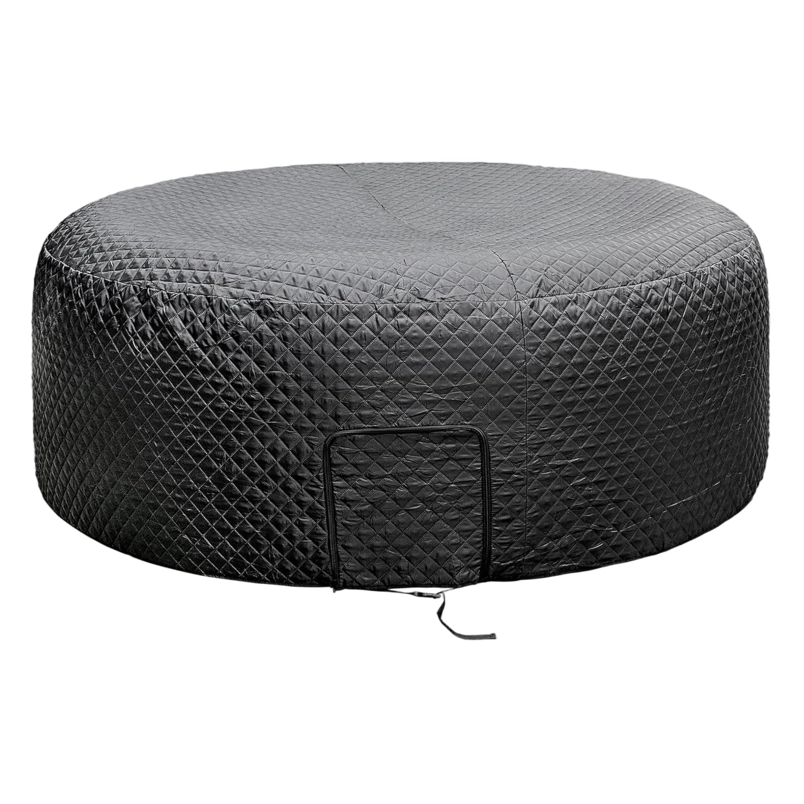 Couverture de Spa 71x27 Pouces, Couverture de Spa isolée Ronde, Protection Contre la poussière et Le Soleil, couvertures imperméables Remplacement pour l'extérieur
