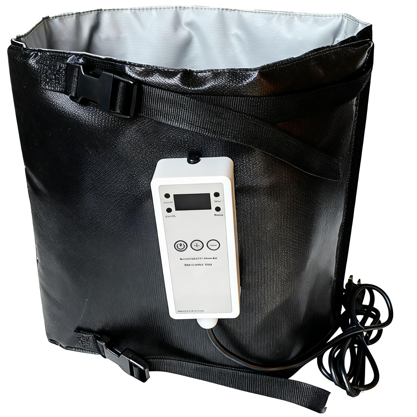 Tränkenheizung Eisfreihalter Heizdecke Automatischer Frostschutz Digital-Thermostat 0-80°C Wasserdicht Verbissfest Pferdetränke Viehtränke IBC-Container