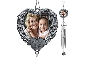 Always in My Heart Angel Wings Wind Chime