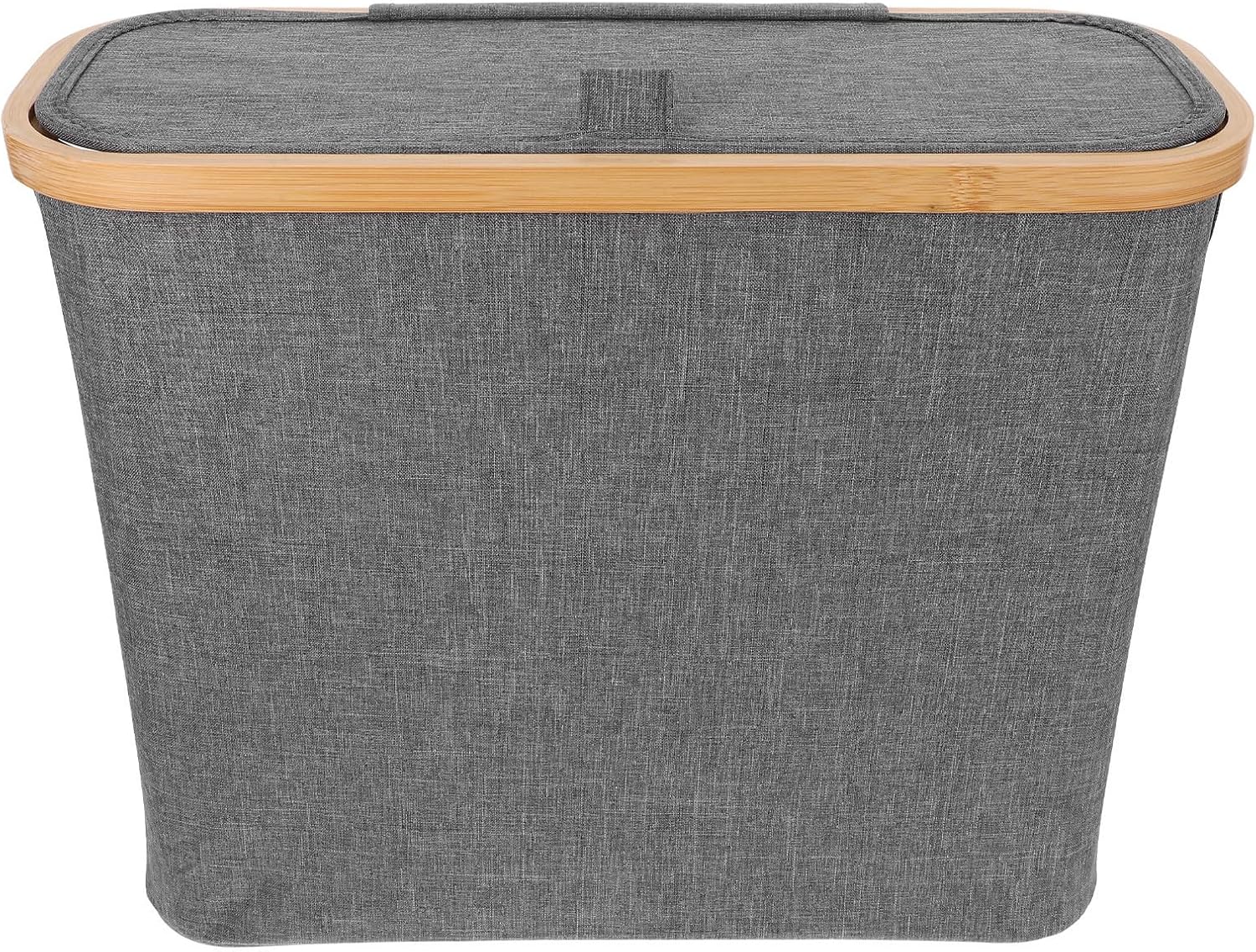 Fabric Toilet Paper Storage Basket with Lid, Dustproof and Fabric Toilet Paper Holder Basket, Multifunctional Design for Kitchen and Bathroom Organizers, Can Hold Multiple Rolls