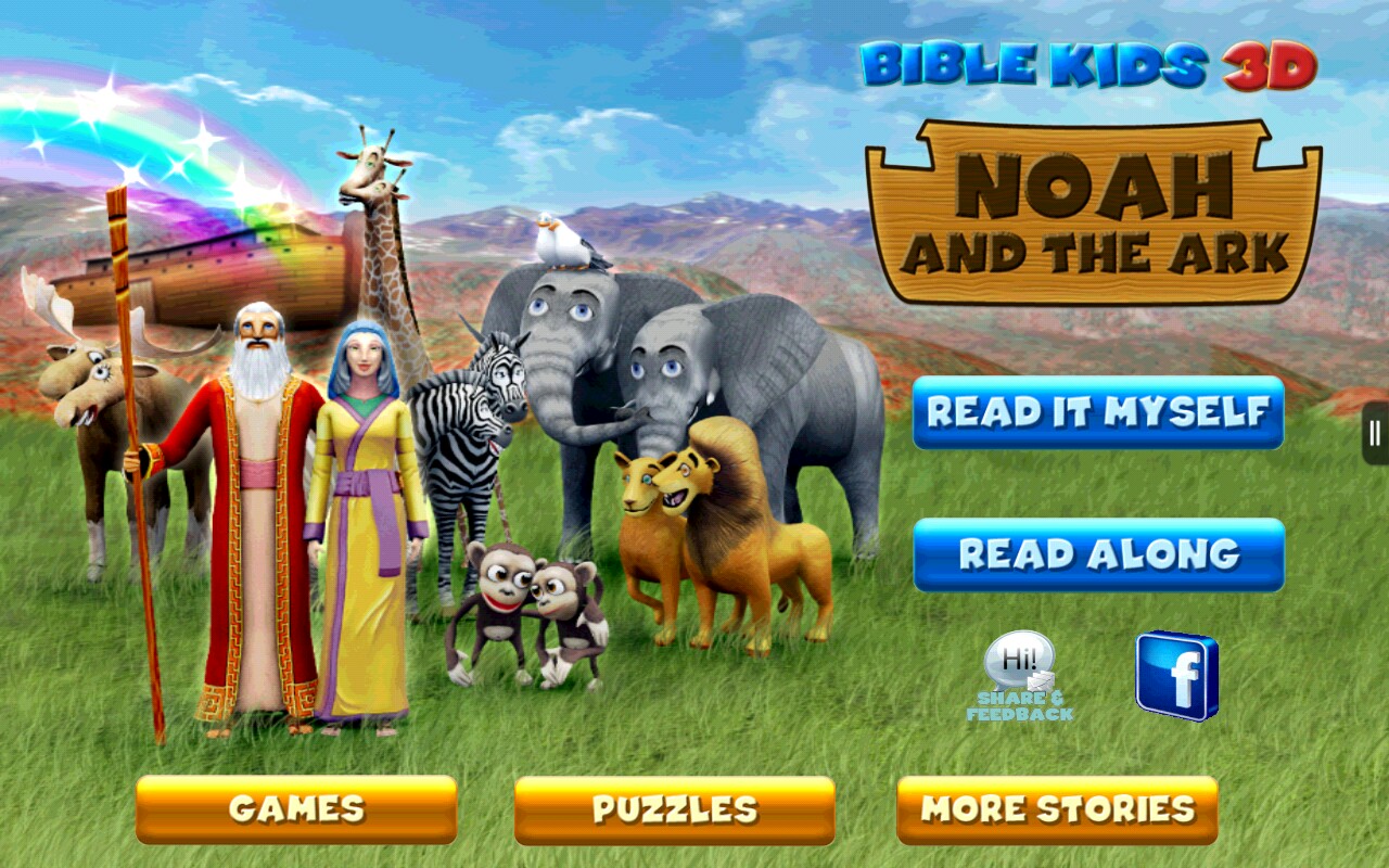 Noah's Ark - BibleKids 3D (Kindle Tablet Edition) - App on