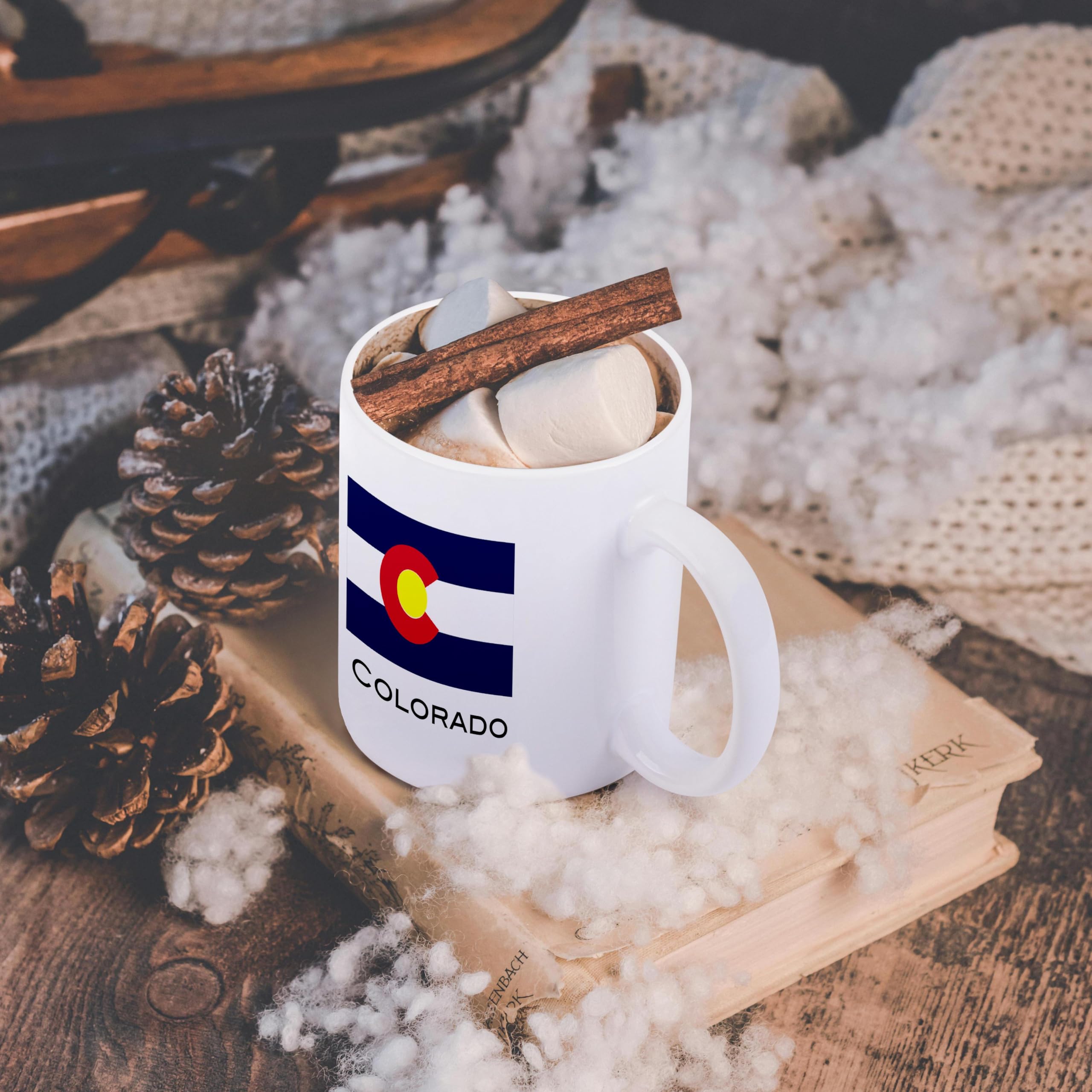 Amazon.com: 3dRose Colorado State Flag Magic Transforming Mug, 11 oz,  Black/White : Home & Kitchen