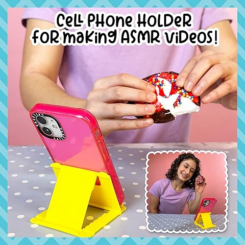 Miniatura 4 de Original Stationery Kit de arcilla Cracklin' Cakes and Candies Cracklin' para modelar arcilla seca al aire y juguetes ASMR para diversión sensorial,