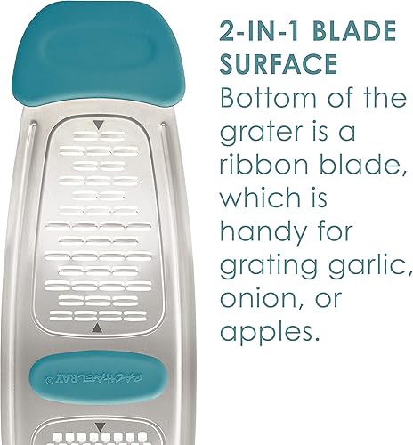 Miniatura 4 de Rachael Ray 47901 Multi Rallador de Acero Inoxidable, Azul Agave