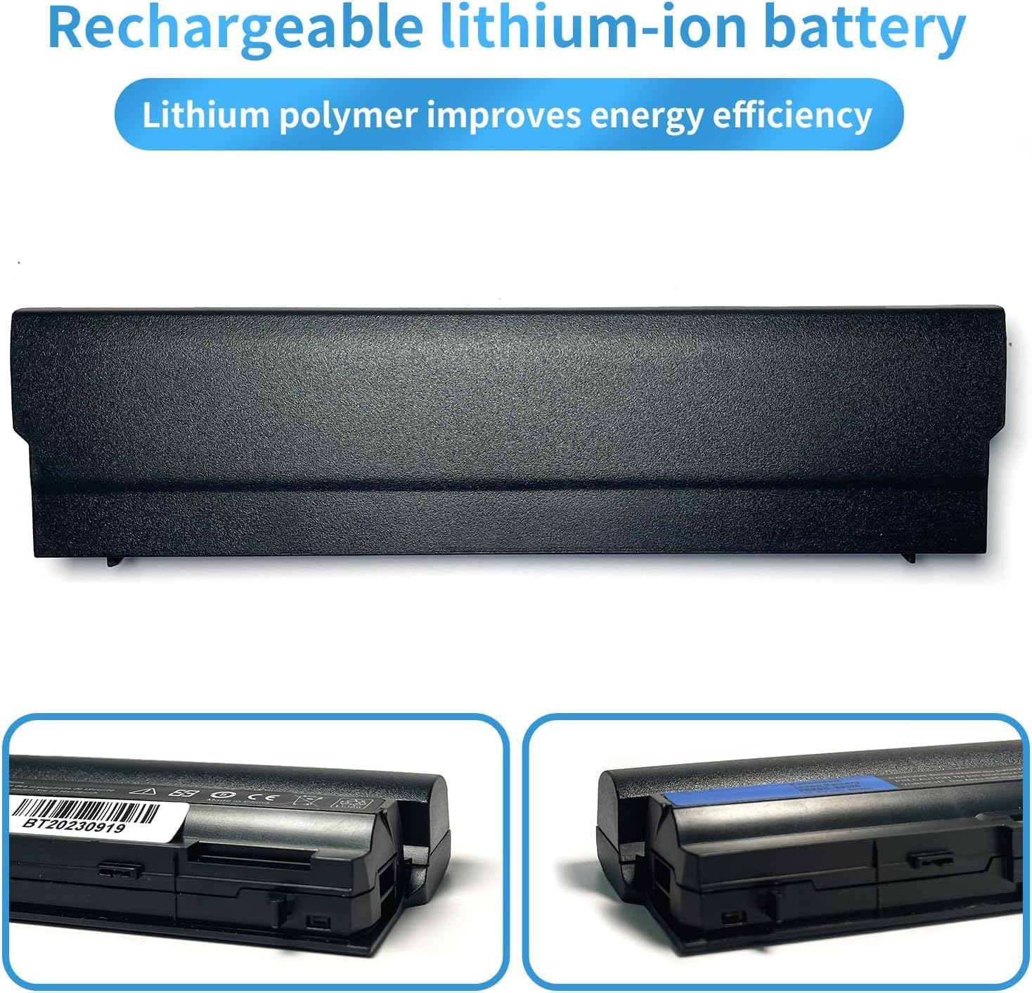 RFJMW F7W7V Y61CV FRROG FRR0G 7FF1K J79X4 09K6P 0F7W7V 11HYV 312-1239 312-1381 312-1241 Laptop Battery Replcement for Dell Latitude E6220 6230 E6320 6320 E6230 E6330 6330 E6430s(11.1V 60Wh)