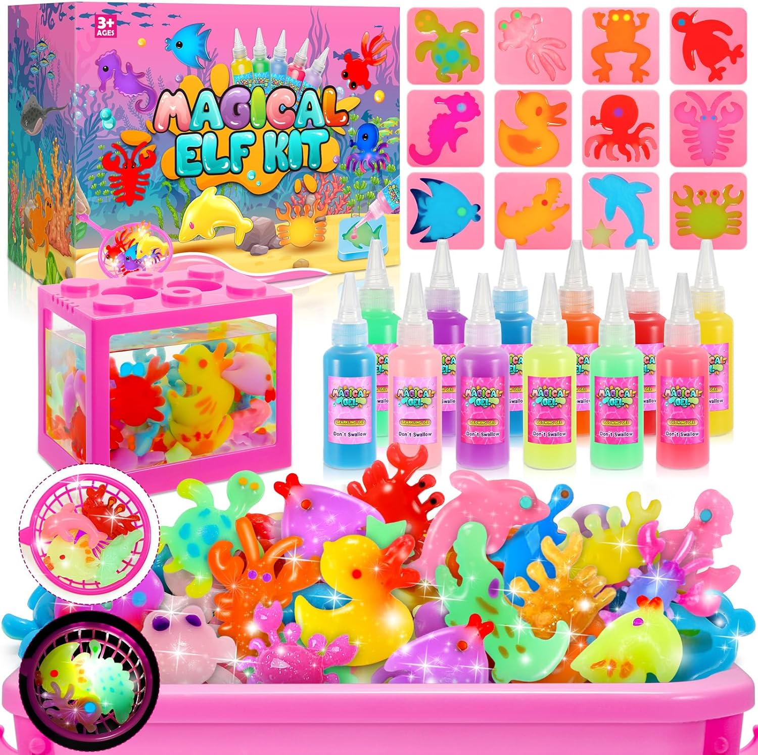 vicia Make Your Own Water Pets,Craft Kit