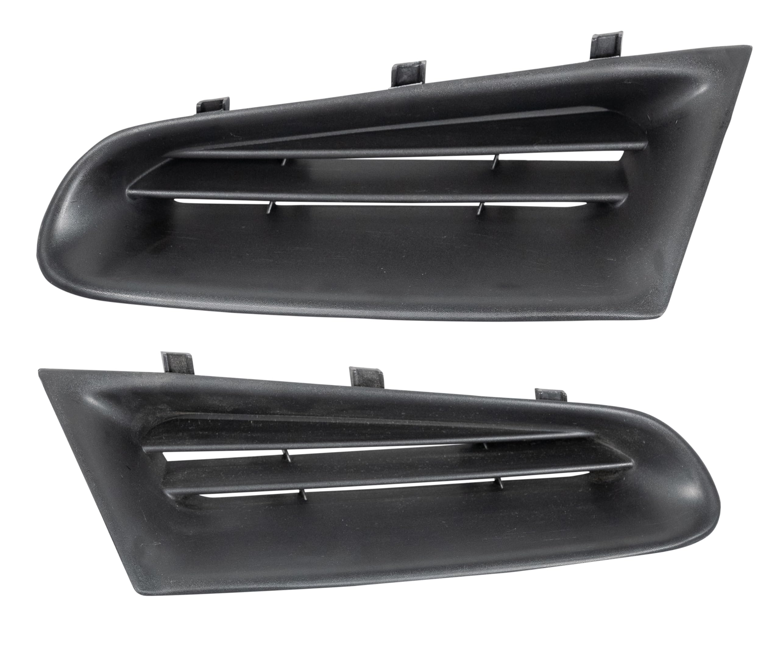 Grille Pare-Chocs Avant Noir Pour Renault Clio (09/2009 à 09/2012) - Pièce De Rechange Compatible