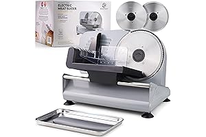 200W Electric Meat, Cheese, & Bread Slicer: Your Kitchen's New Culinary Rival