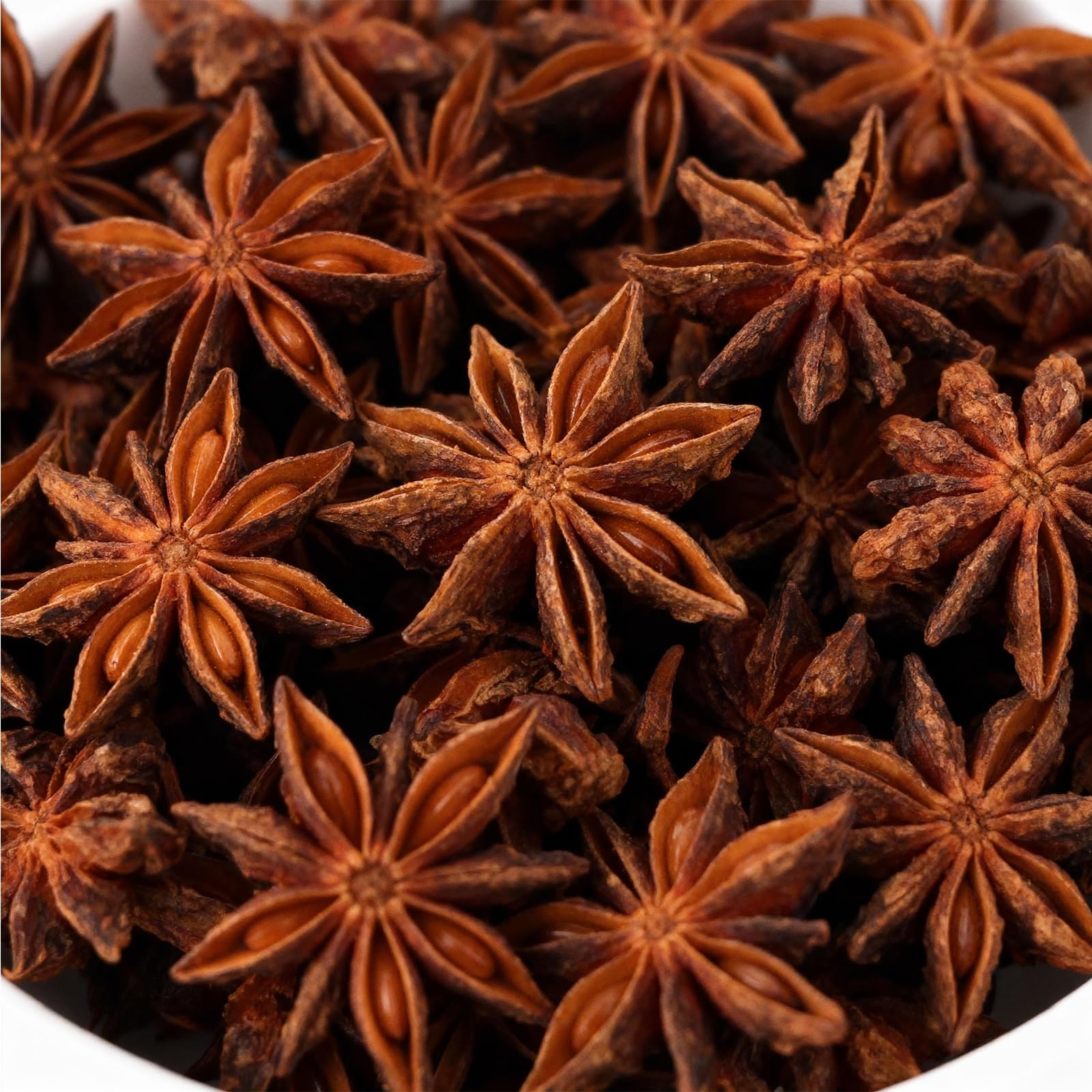 Anís Estrellado Entero, 120g, Vainas Naturales, Vegano, Sin Gluten y No Transgénico. Secado al Sol, Ideal para Hornear, Cocinar e Infusiones