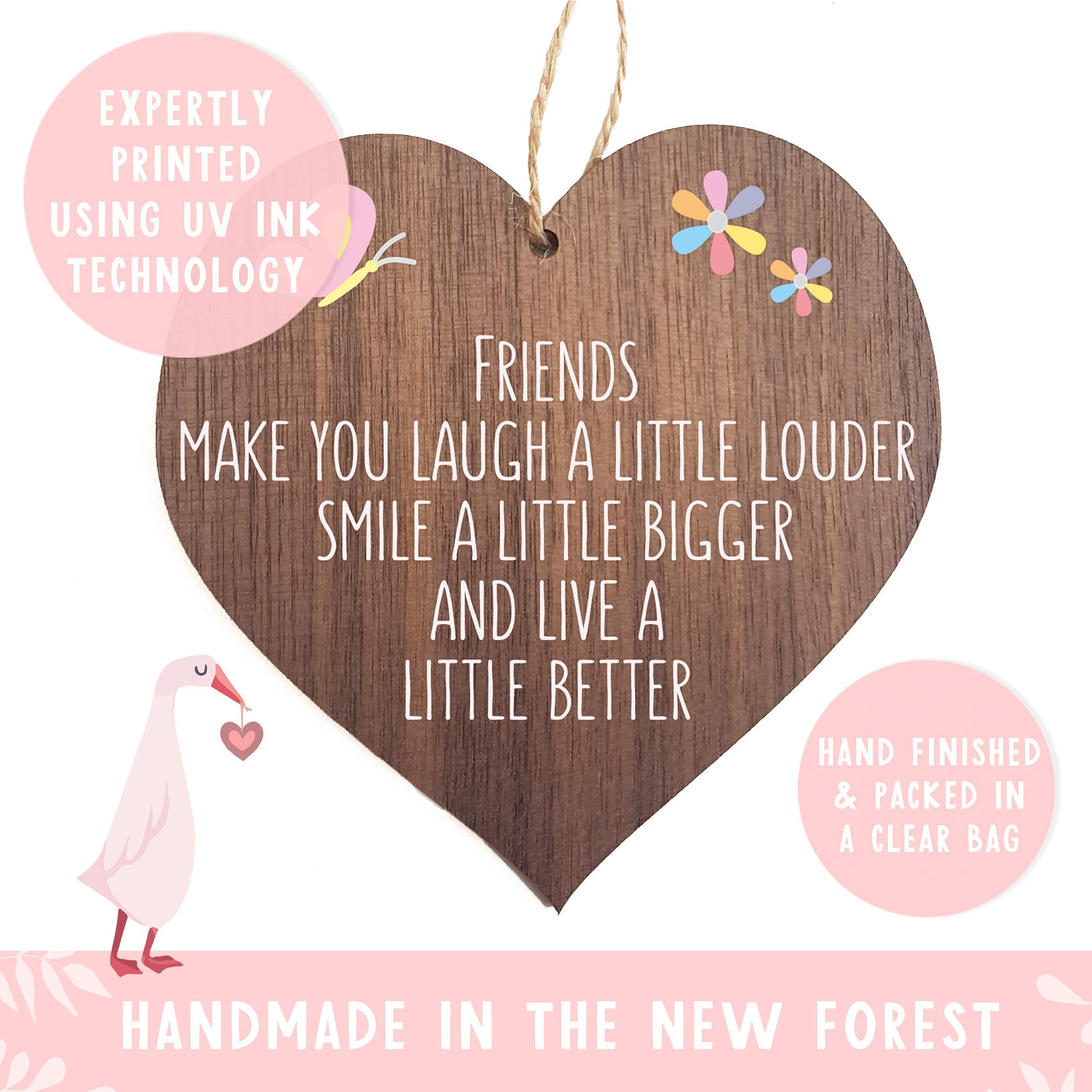 Friends make you laugh a little louder smile a little bigger - Image 4