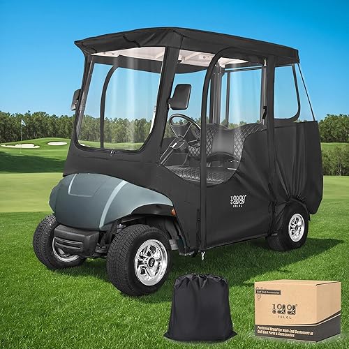 10L0L 2 Passenger Golf Cart Driving Enclosure fit Yamaha G14