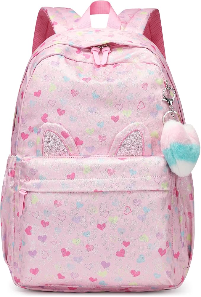 Reqinqin Kids Travel Backpack For Boys & Girls - Large 18x12.5x6 Inch School Backpack With Laptop Sleeve, Water-Resistant - View #7