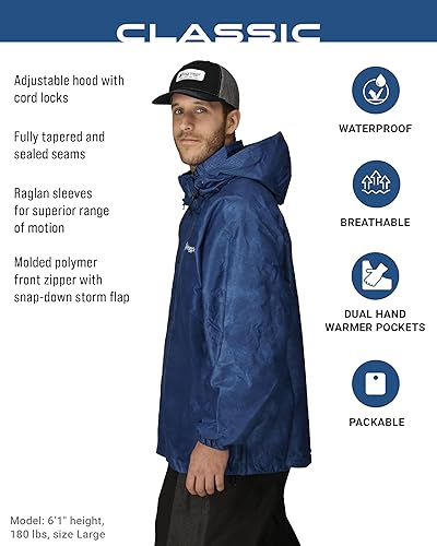 Miniatura 2 de FROGG TOGGS Chaqueta impermeable y transpirable clásica para hombre