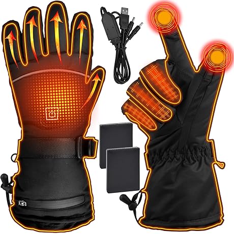 AKASO Heated Gloves: Ultimate Warmth and Protection