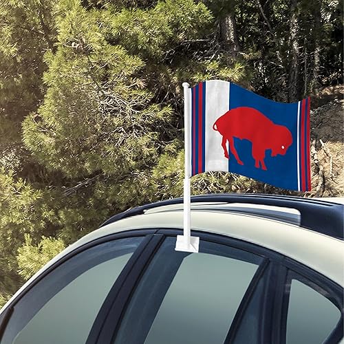 Miniatura 487 de Rico Industries NFL - Bandera de doble cara para automóvil, accesorio para auto B07NHSRDX2