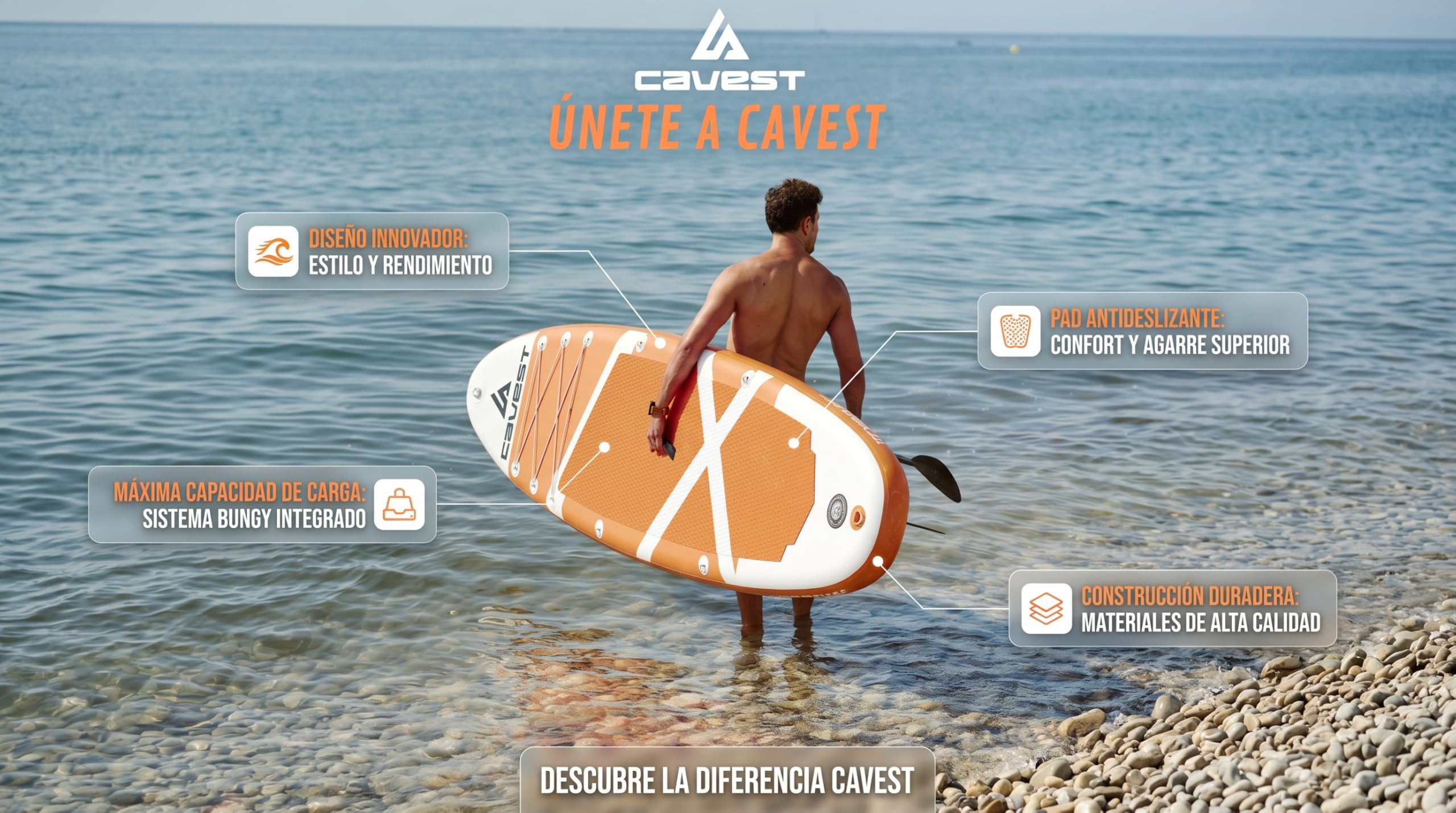 Tabla Paddle Surf Hinchable con Todos Accesorios incluidos, para Adultos y niños. Alta Estabilidad. Stand up Paddle Board Sup. Resistente.