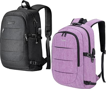 Tzowla Travel Business Laptop Backpack Fits 15.6-17.3 for Men Women Gift