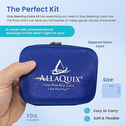 Miniatura 3 de Kit para detener el sangrado rápido con gasa AllaQuix Stop Bleeding para la preparación de primeros auxilios - Ultimate