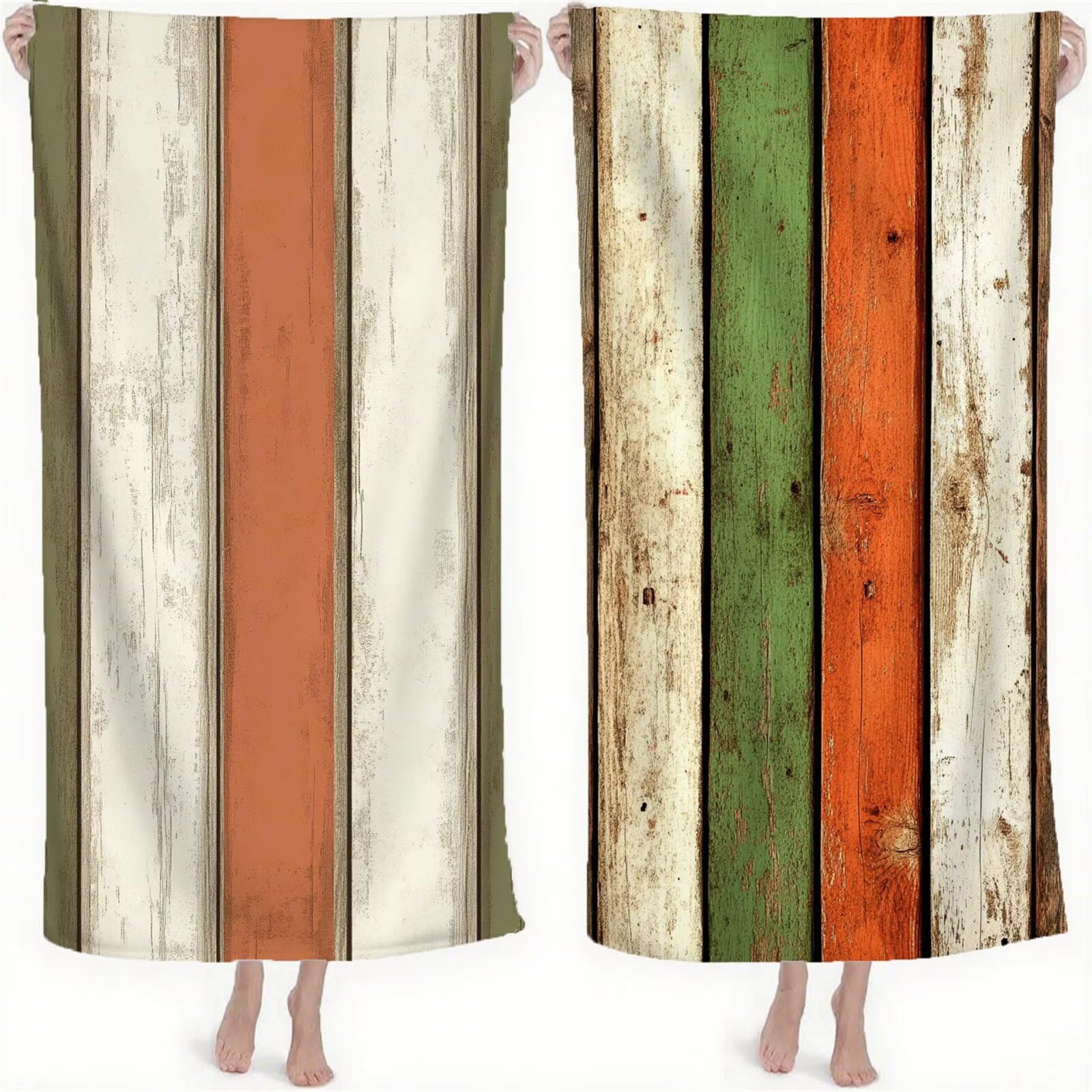 Serviette de Plage XXL 220x100 cm Anti Sable et Séchage Rapide Microfibre Drap de Plage Serviette de Bain Grande Taille Drap de Bain pour Homme Femme Voyages Natation Camping Pique Nique Bande S-600