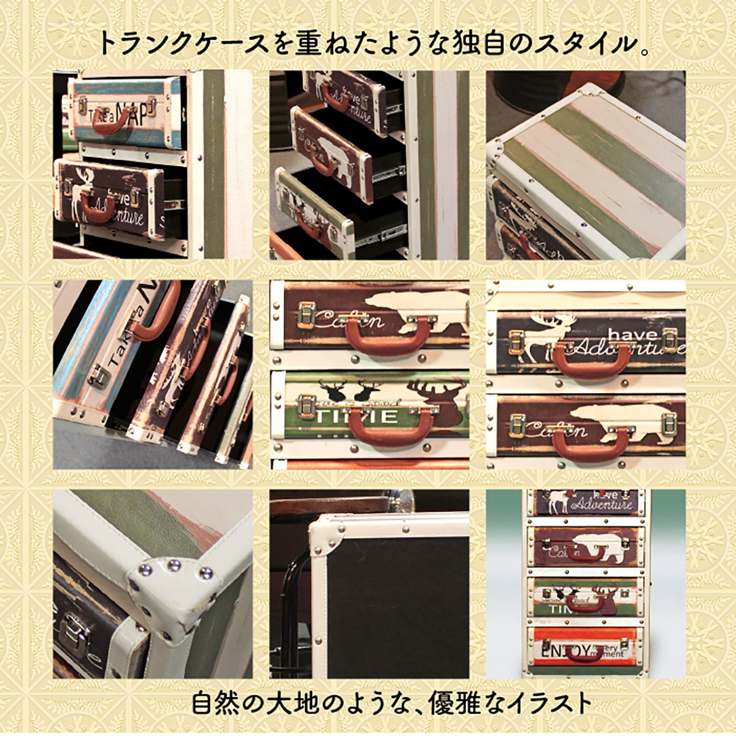 Povalzor 5段収納ケース ホワイト/ブラウン 58x34x157cm Povalzor 5段収納ケース ホワイト/ブラウン 58x34x157cm - メルカリ