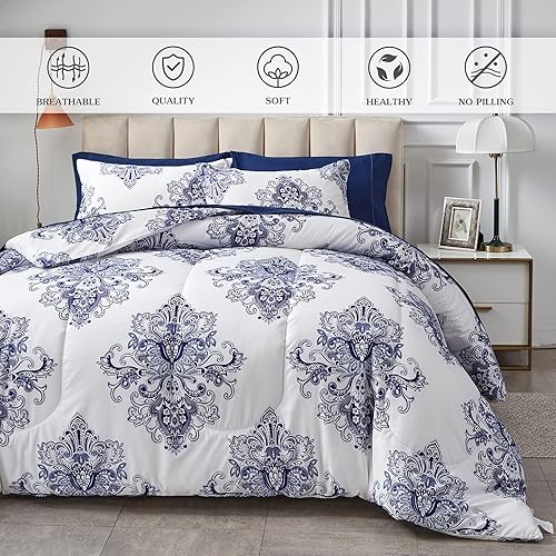 Miniatura 2 de FlySheep - Juego de edredón reversible (3 piezas)