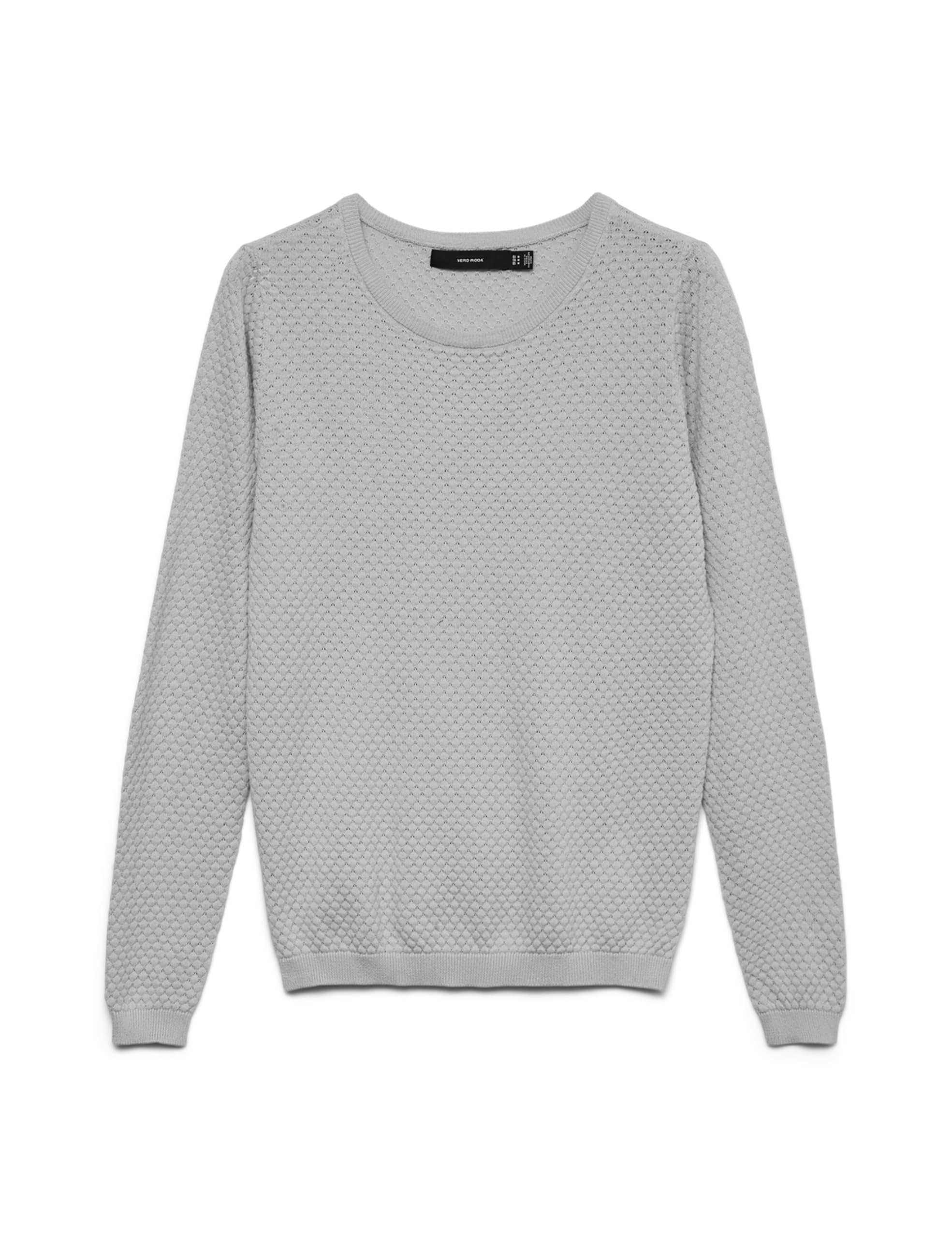VERO MODA VMCARE Structure LS O-Neck BLOU NOOS