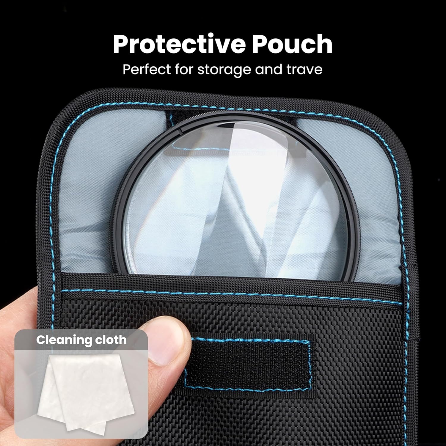 Walking Way 62MM Bilateral Blur Ghost Motion Prism Filter - Rotatable Motion Blur and Double Exposure Lens Filter for Creative Visual Effects Portraits/Videos