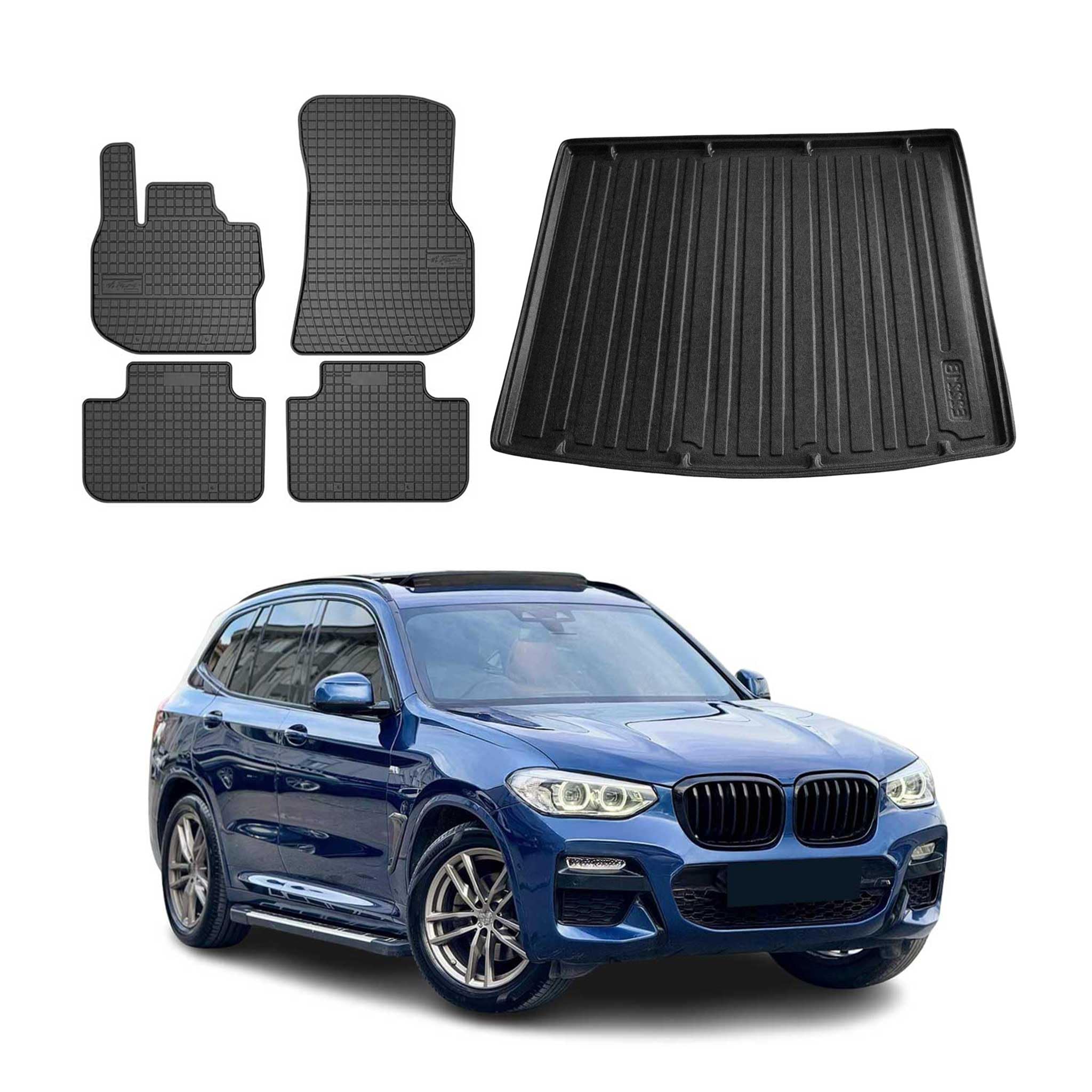 3W Boot Liner For BMW IX3 2021-2025 G08 All Weather Tailored