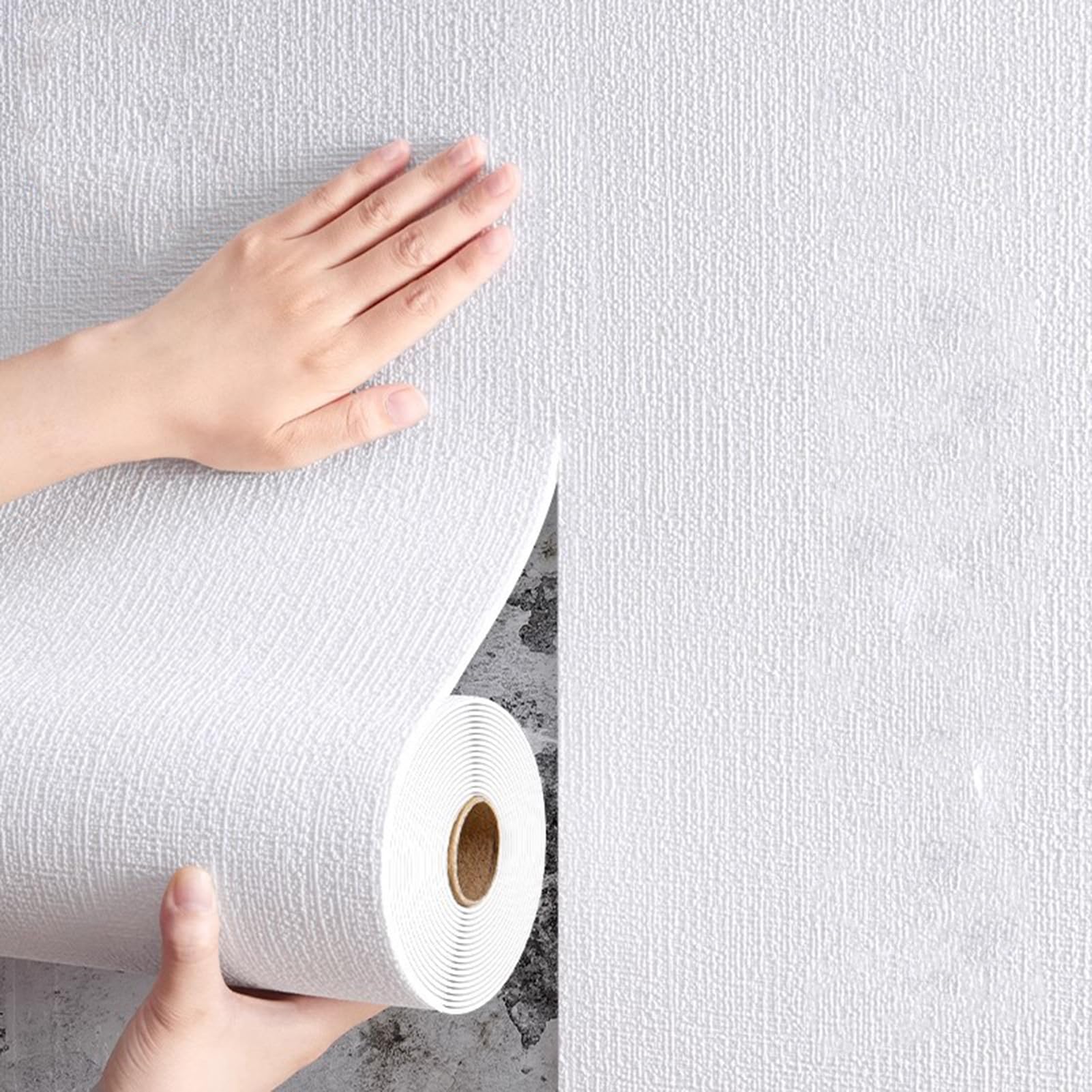 Papier peint jaune thermique pour un couloir et un salon chaleureux