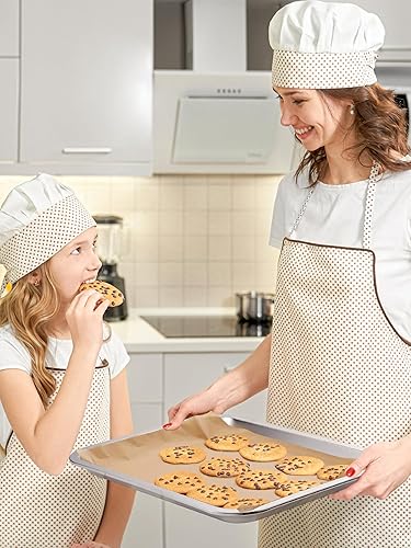 Vista 9 de SMARTAKE 200 hojas de papel pergamino para hornear, 8 x 12 pulgadas, antiadherentes precortadas para hornear, para hornear, asar a la parrilla, pan