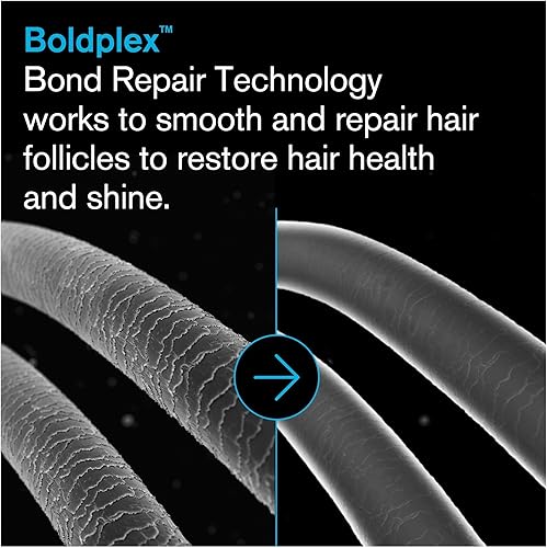 Miniatura 5 de Bold Uniq Purple Shampoo & Boldplex 3 Bond Restore Paquete de tratamiento para el cabello. Elimina los tonos amarillos bronceados. Revitaliza y