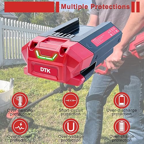 Miniatura 3 de DTK Reemplazo de batería para batería SKIL 40V 2.0Ah Lithium BY8705-00 PWRCore