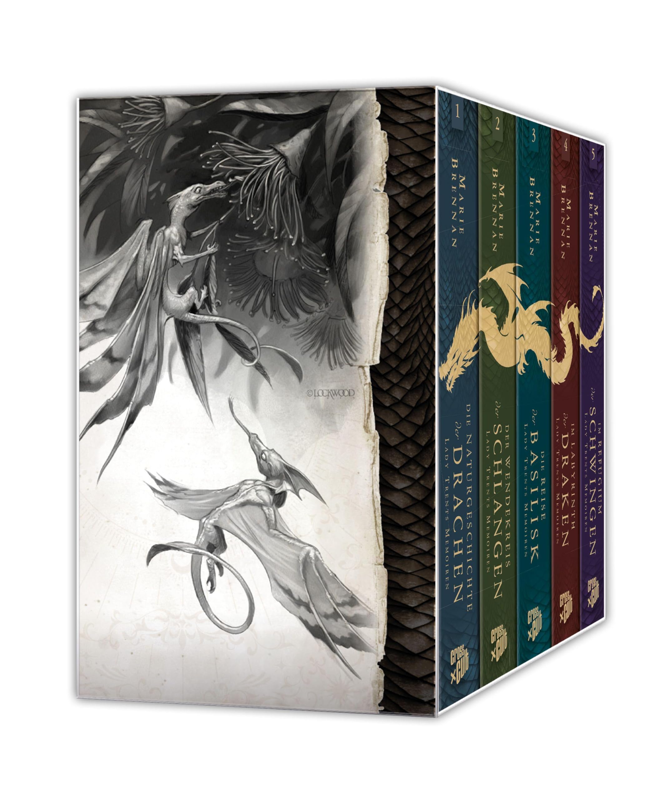 Lady Trents Memoiren: Band 1-5 im Schmuckschuber (Lady Trents Memoiren: Die Naturgeschichte der Drachen)
