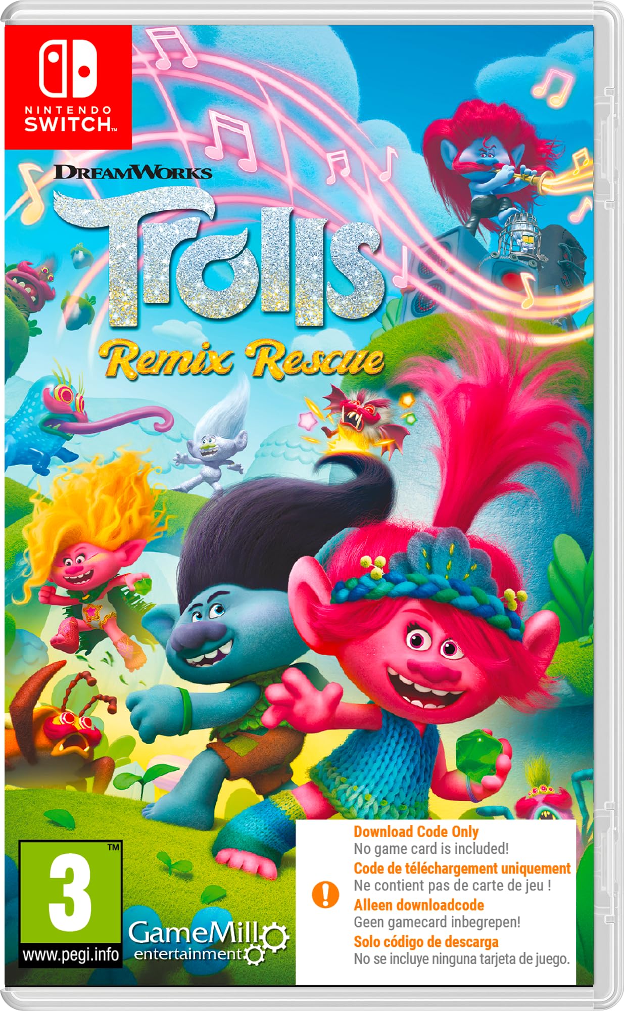 Trolls Remix Rescue (Code in Box)