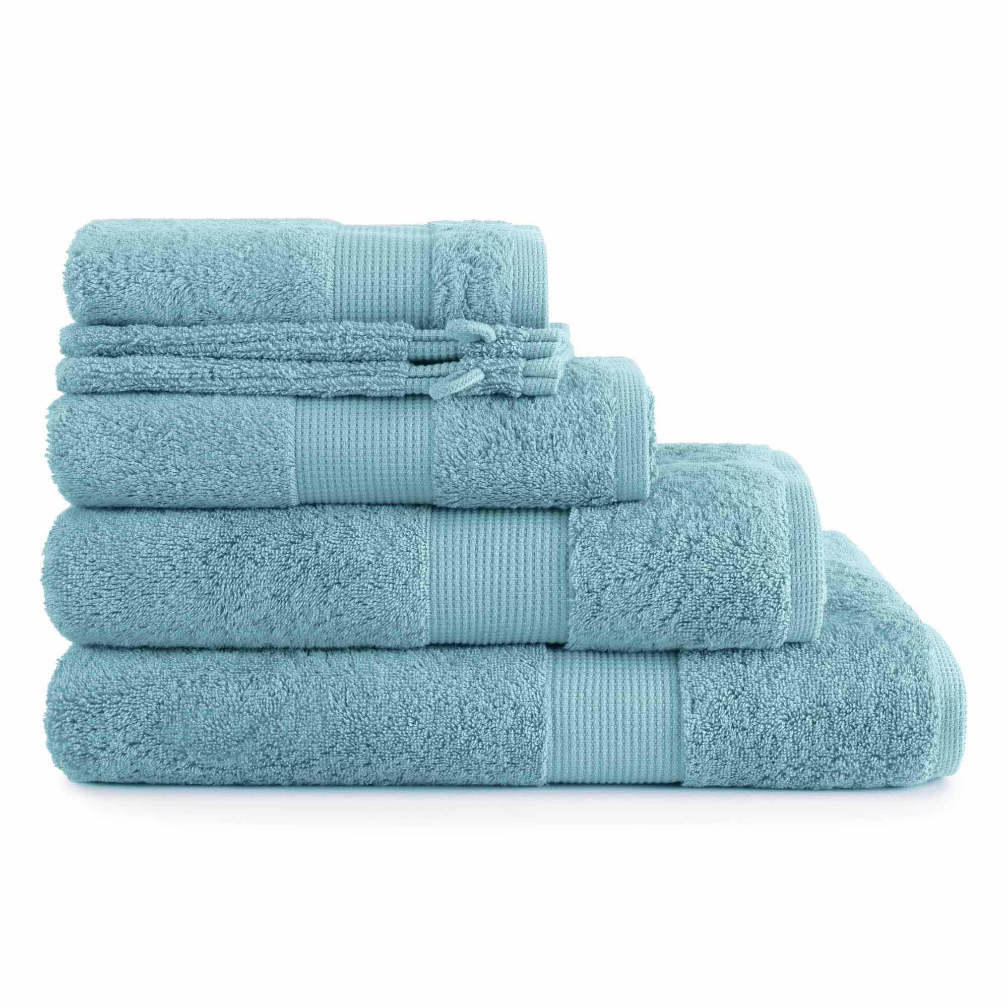 Jalla Drap de Bain 100 x 150 cm Iceberg - Grande Serviette Bain Coton