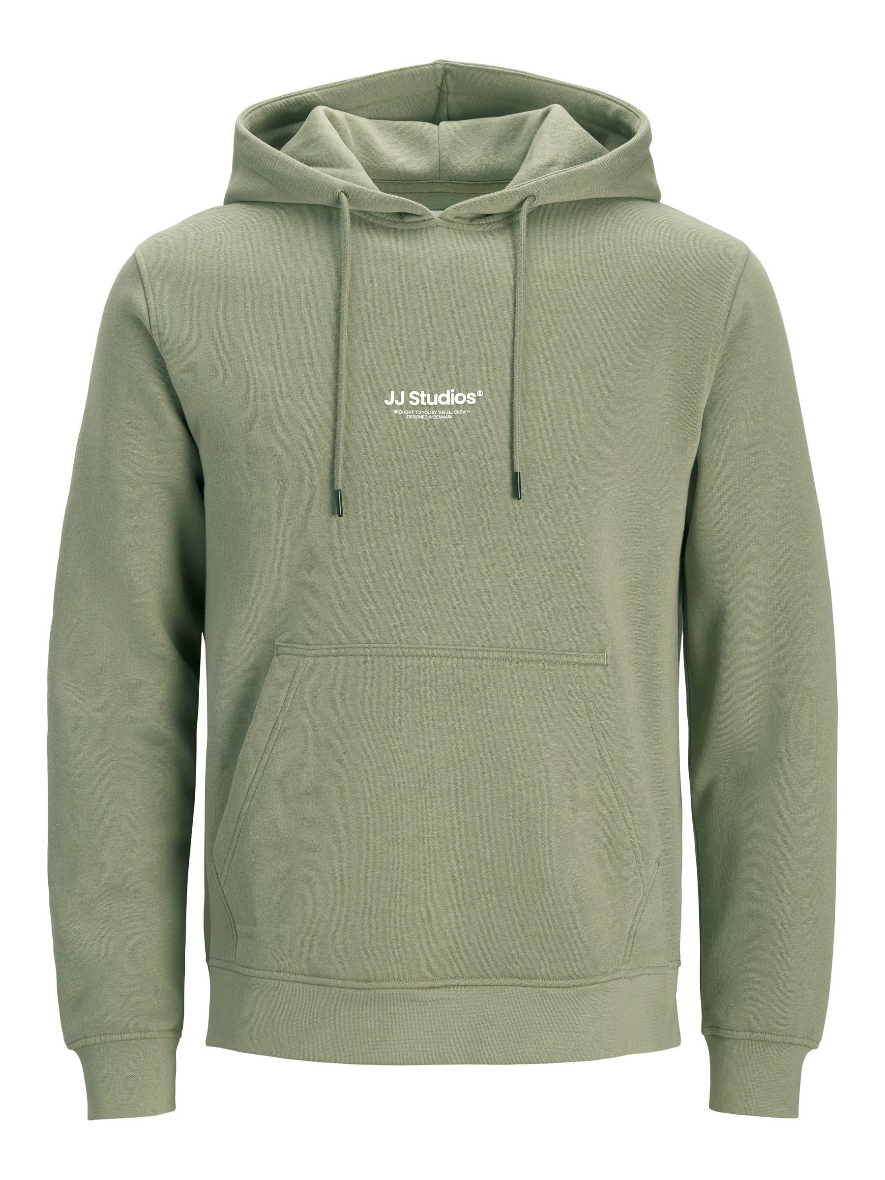 JACK & JONES Male Kapuzenpullover Plus Size Gedruckt Kapuzenpullover