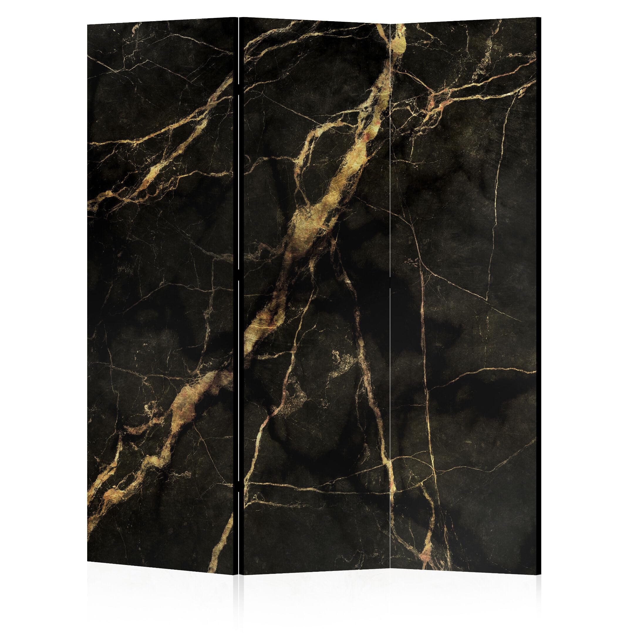 Separe Divisorio Interno Monofacciale - Paravento da Interno 3 Pannelli Divisorio per Ambienti - Divisori per Interni con Motivo Industrielle - 135x172 cm