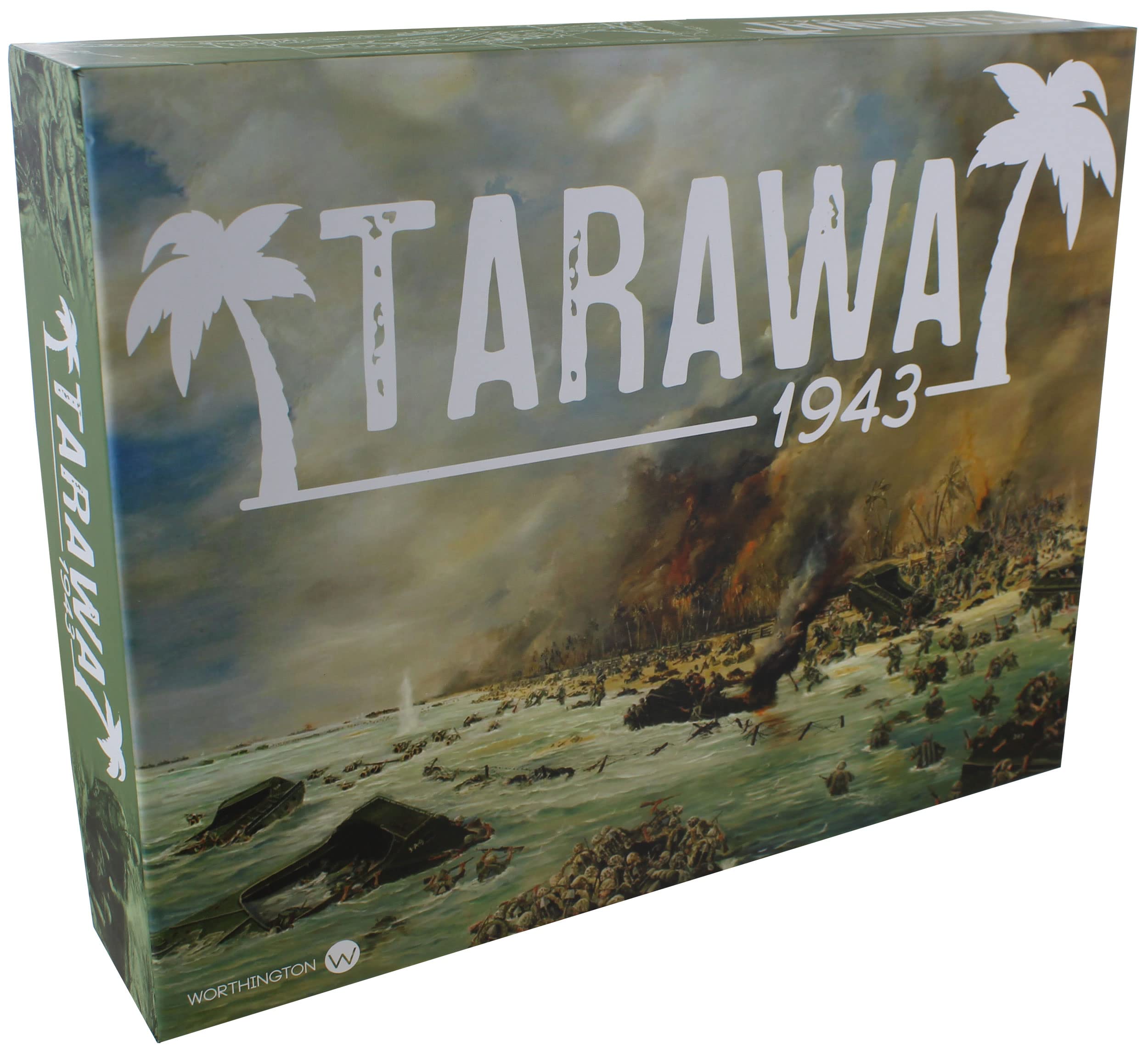Worthington Publishing Tarawa 1943 Board Game, Green