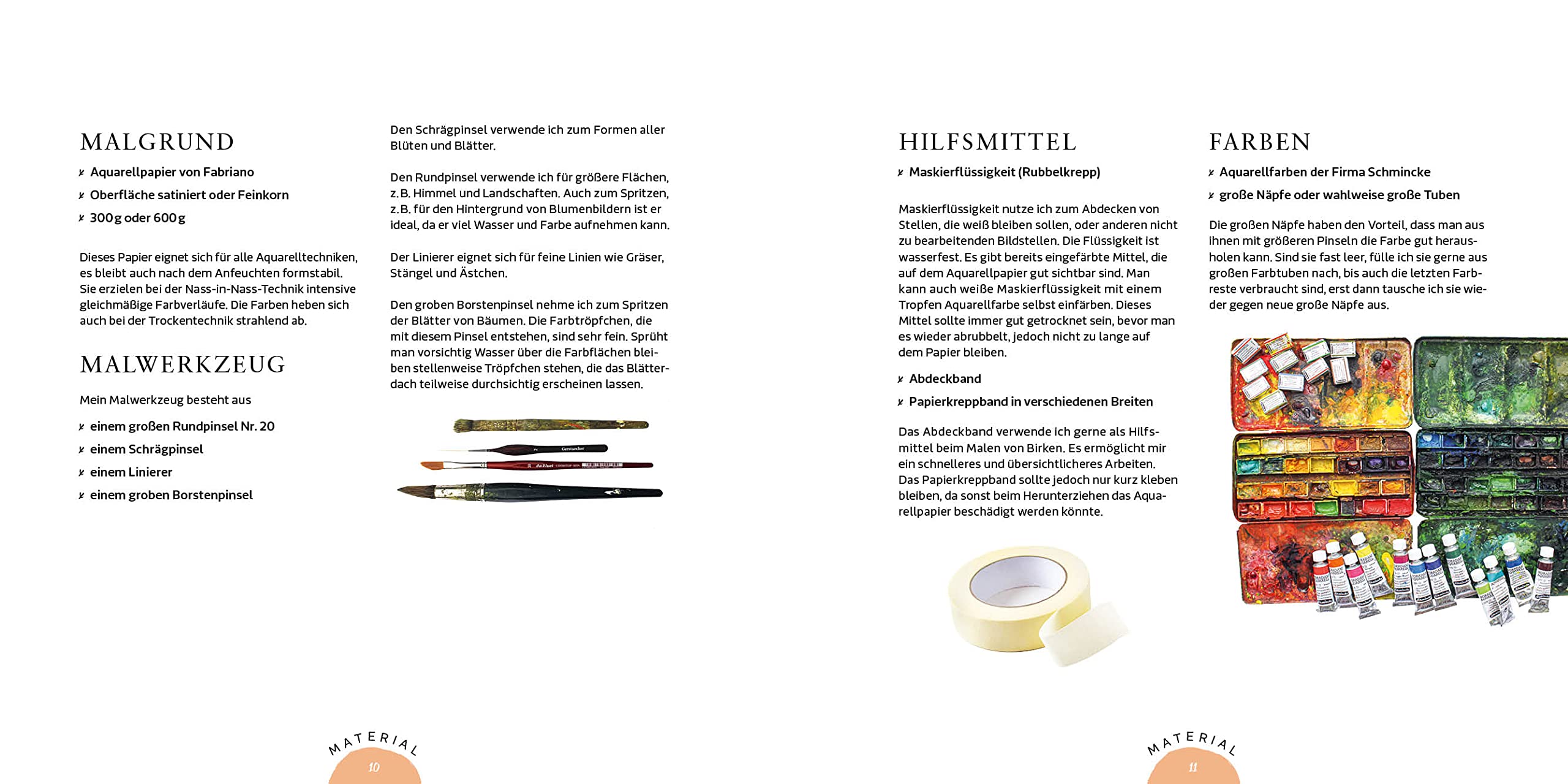 Die Struktur der Natur: Ein Spaziergang durch die Jahreszeiten in Aquarell - 20 Naturmotive Step by Step malen