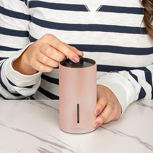 Miniatura 5 de BlueHills Difusor de aceite esencial sin agua inalámbrico para automóvil, aromaterapia, nebulizador, mini difusor compacto para aceites habitación