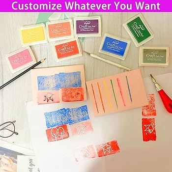 【26】ラバースタンプ  図工の時間  版画ブラウニーズ 20211012-1.jpg