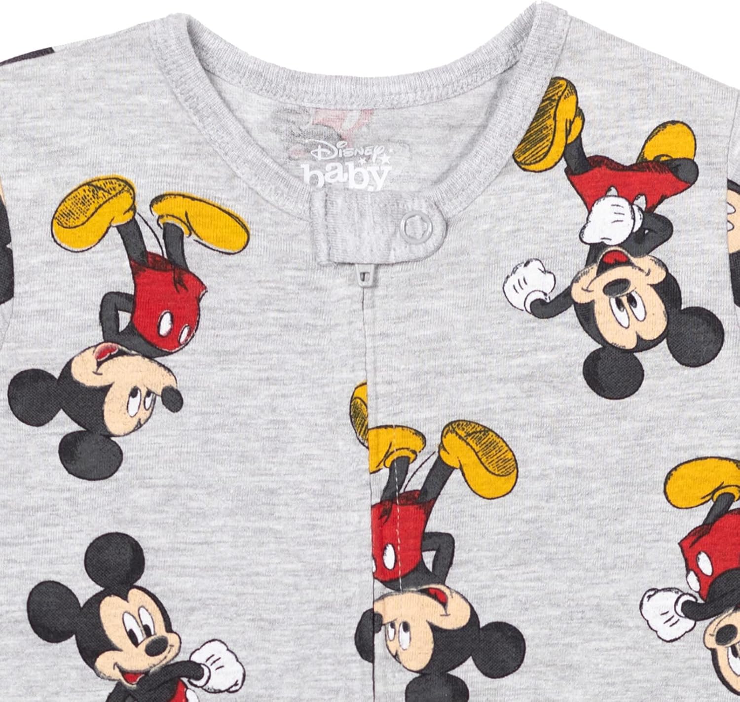 Disney Baby 2 Pack Zip Up Sleep N' Plays Newborn to Infant Sizes (Newborn - 24 Months) - Image 4