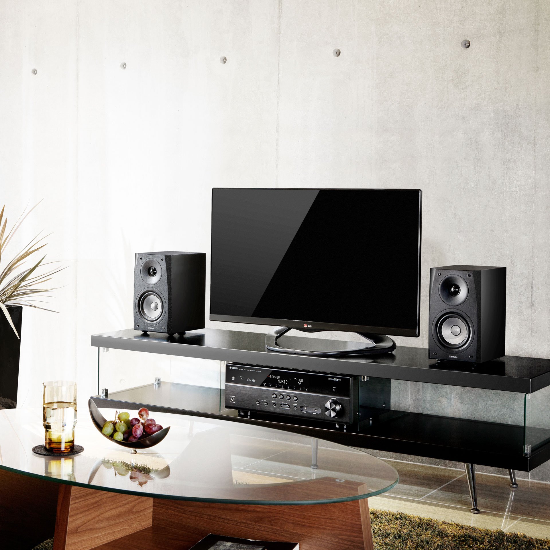 【最終売り切り】YAMAHA 5.1chホームシアター7点セット（RX-V577、スピーカー5本、サブウーファー1本） Amazon.co.jp: ヤマハ AVレシーバー 7.1ch/4K/ネットワークオーディオ