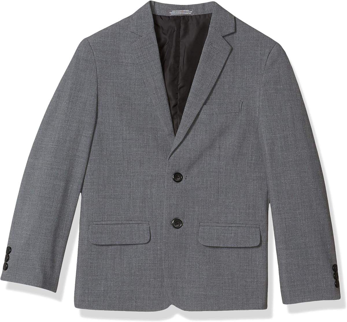 Van Heusen Boys' Adaptive Flex Stretch Suit Jacket, Faux Buttons & Velcro Closure