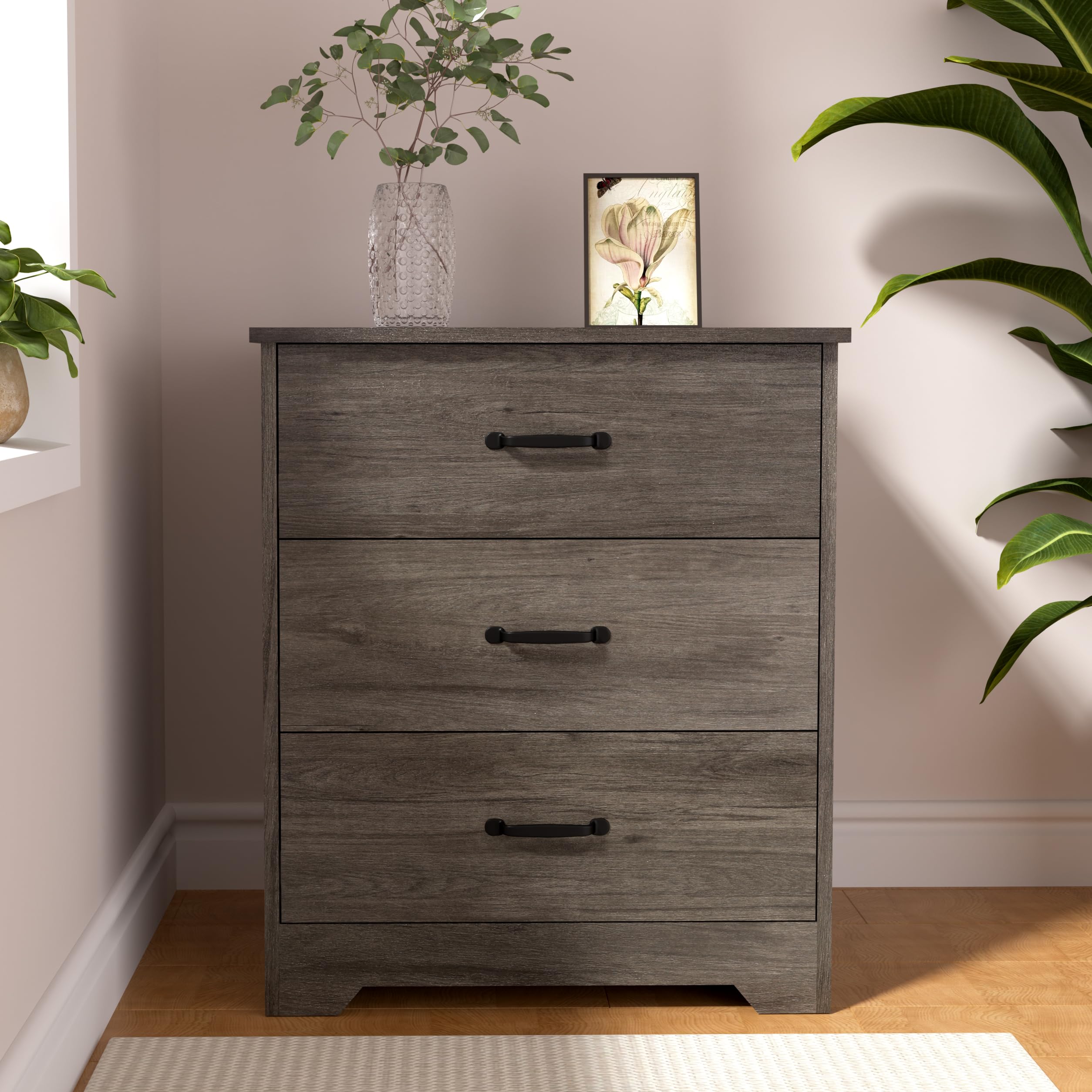 fifty shades of grey dresses COZAYH Modern Contemporary Dresser, 3-Drawer Front Mirror Nightstand, for  Bedroom, Living Room, Entryway, Black/Light Gray — COZAYH HOME