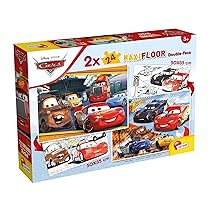 Liscianigiochi – Disney Puzzle Maxifloor 2 X 24 Cars, 91713, Multicolore