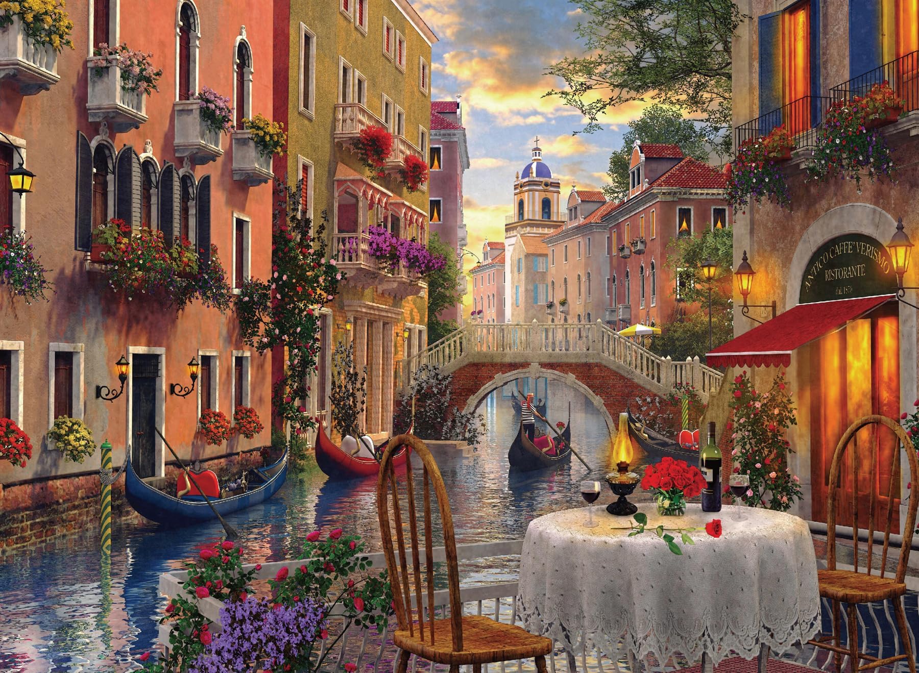500 Piece Puzzles for Adults Romantic Venice 20.5 x 15 Inch 500 Piece Jigsaw Puzzles for Kids Adults Italy Puzzles 500 Pieces for Adults Holiday Educational Challenge Toy