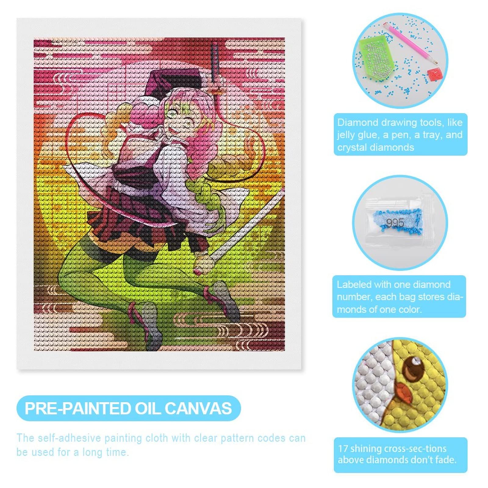 入荷待ち！ダイヤモンドアート　恋も夢も魔法で！　黒　30x30 ステンドアート ジグソーパズル ぎゅっと266ピース 「恋する心の