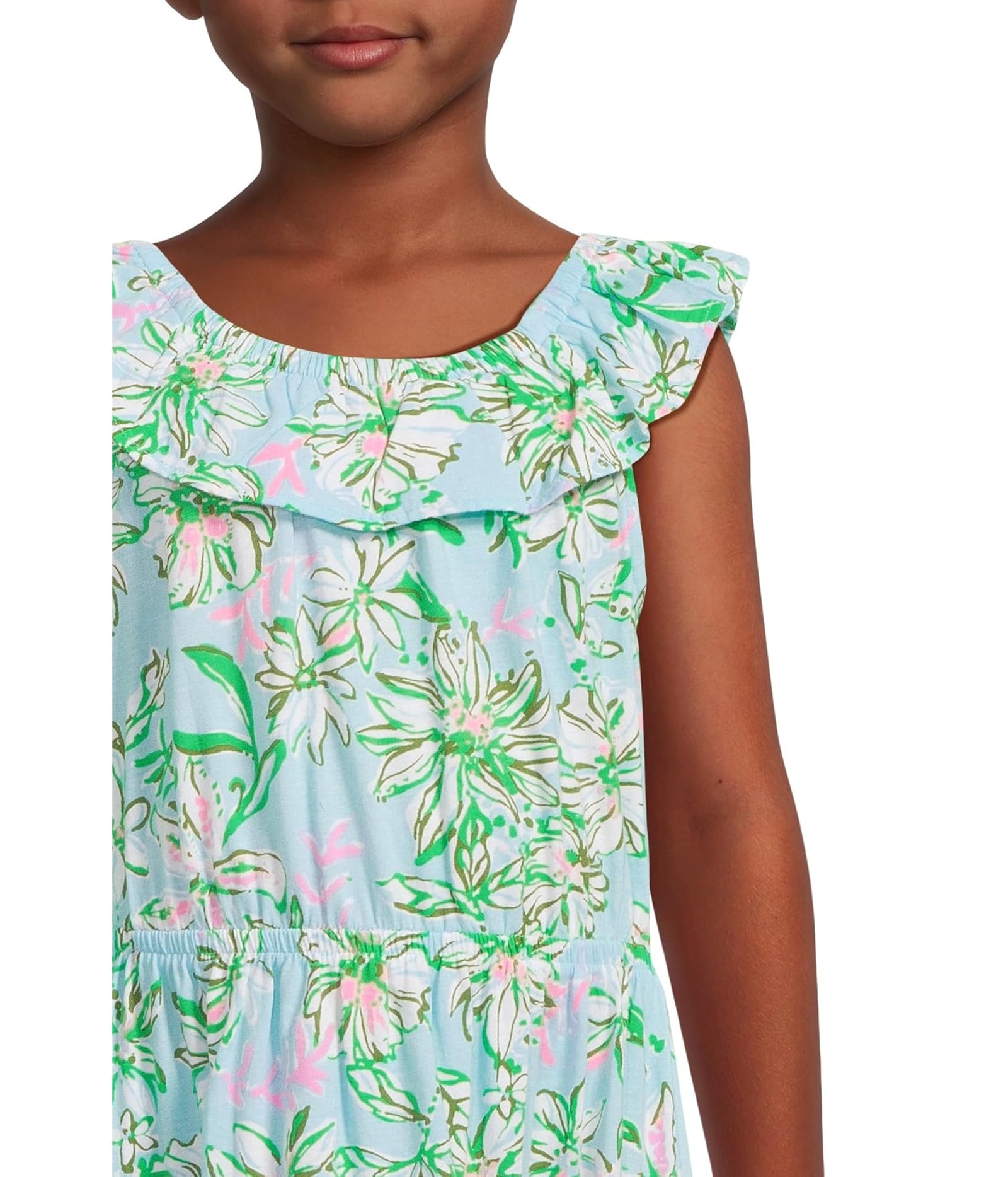 Girl's Lilly Pulitzer Kids Zetta Midi Dress (Toddler/Little Kids/Big Kids) - Picture 4 of 4